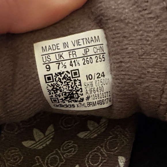 Adidas Chocolate Brown Sneakers - Picture 4 of 4